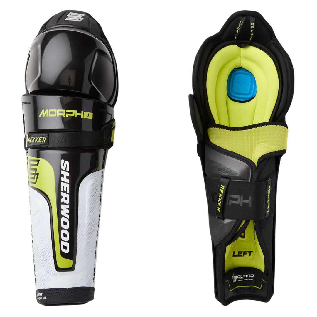 Sherwood Rekker Morph 1 Junior Hockey Shin Guards