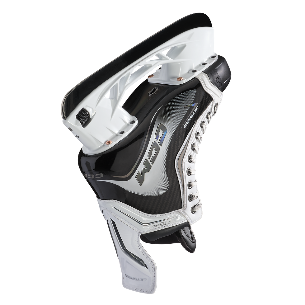 Thumbnail: CCM Jetspeed FT8 Pro Skates White Edition - Senior