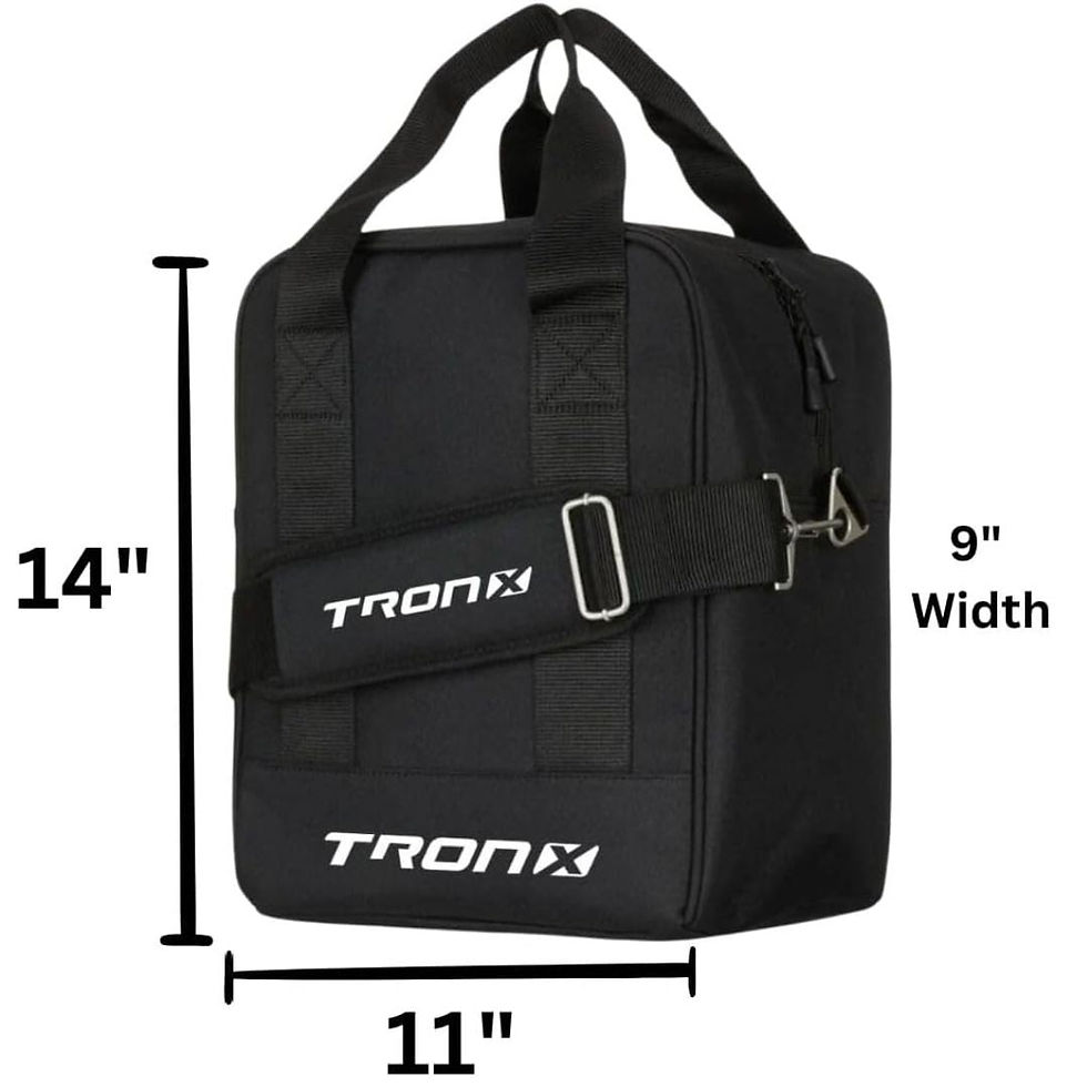 Thumbnail: TronX Deluxe Insulated Hockey Puck Bag
