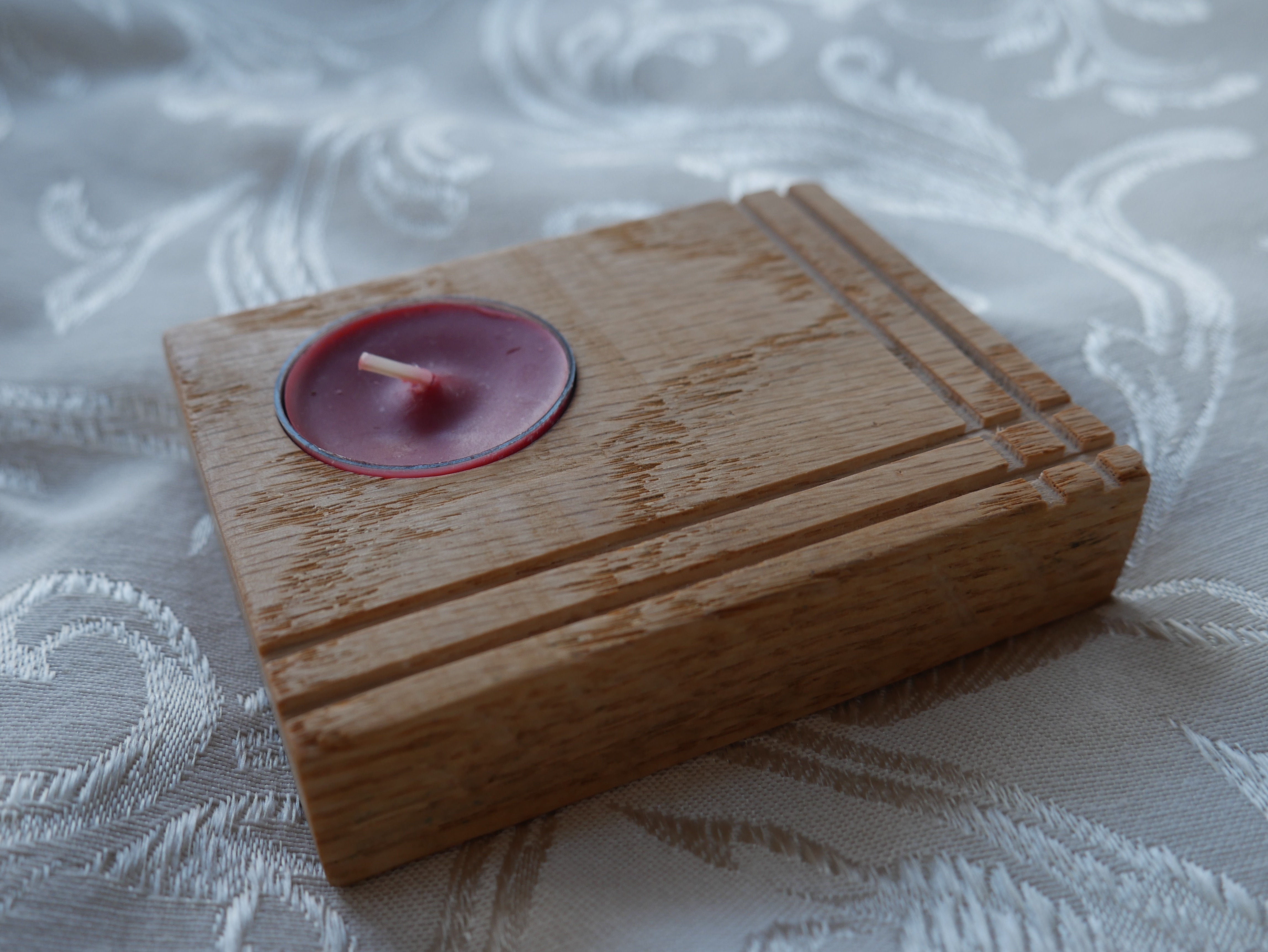 Birch Single Candle Holder