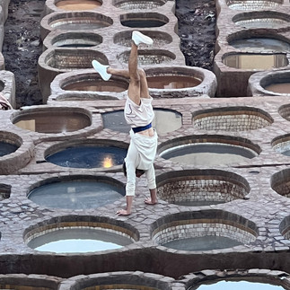 les tanneries de Fès