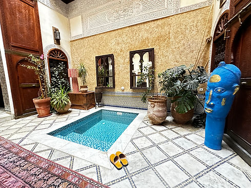 La piscine du Dar El Assad 