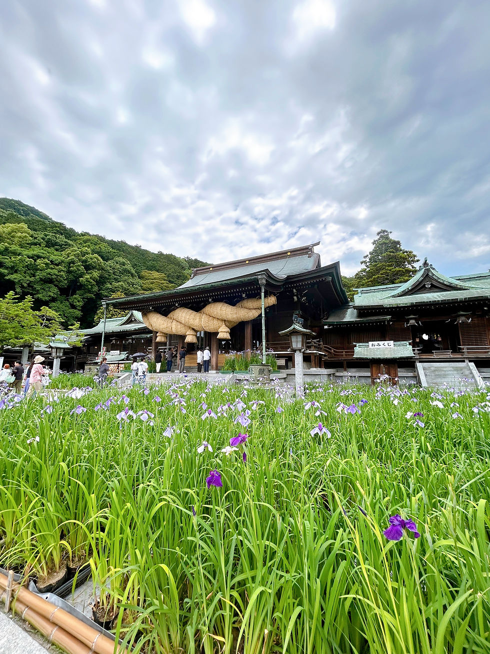 6月のおついたち詣り|福岡県福津市・宮地嶽神社へ