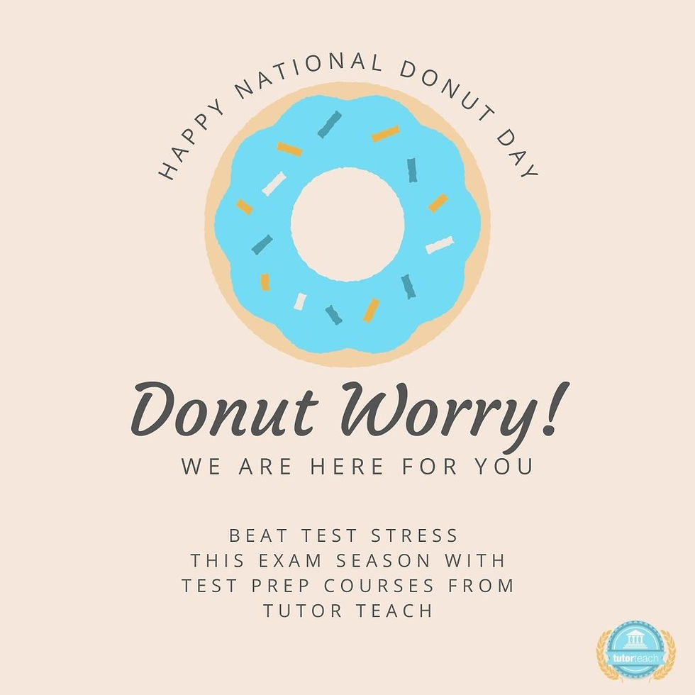 Happy National Donut day