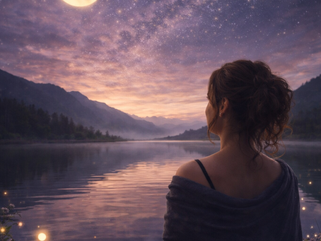 Teanna looking over a lake