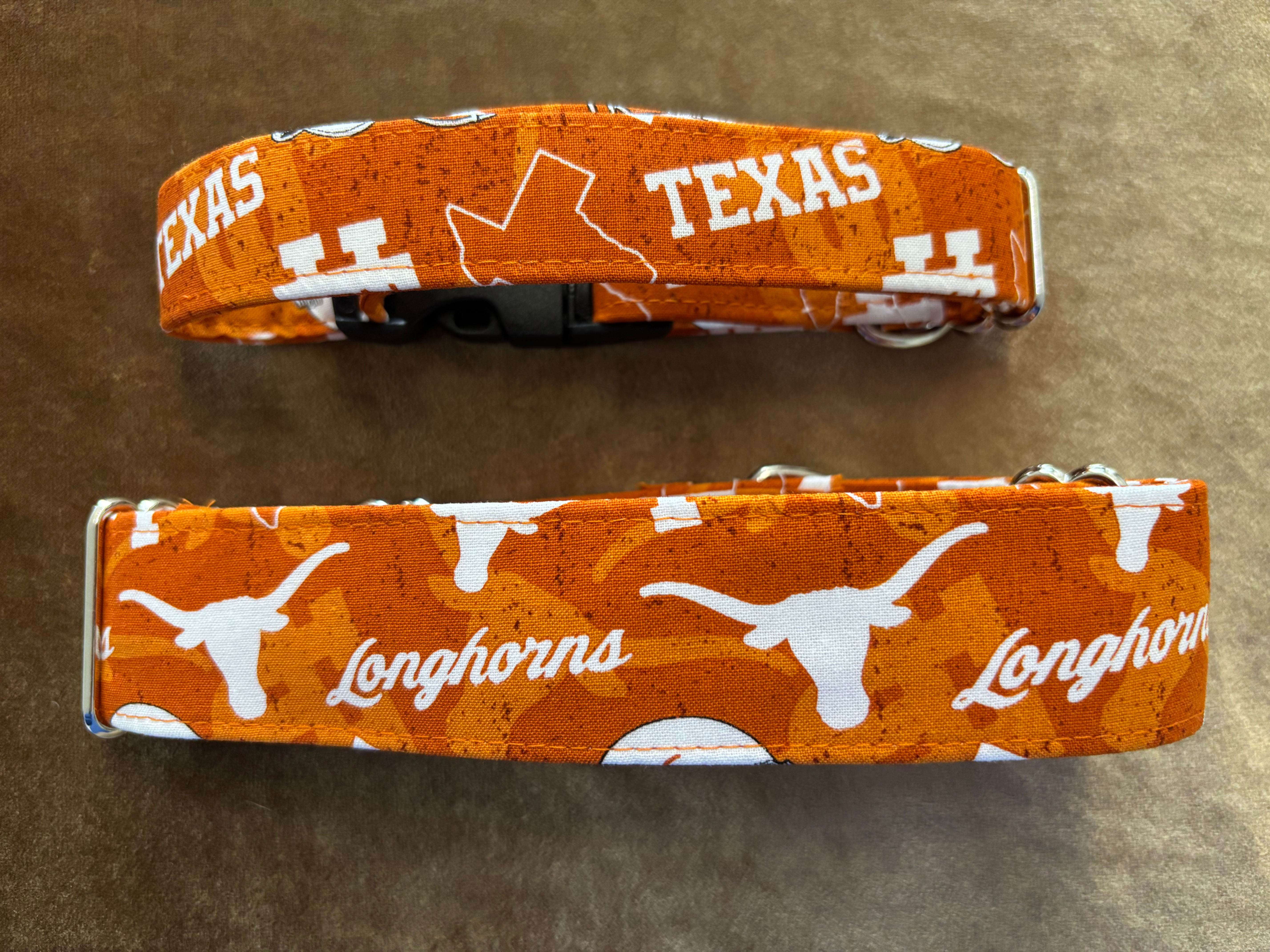 UT Longhorns Martingale Collar