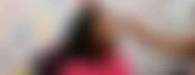 Fashion and Business Happy Hour attendee in makeup chair