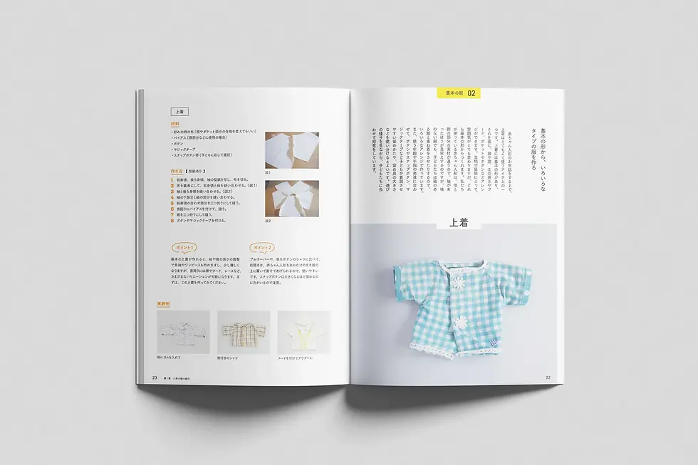 サムネイル： 人形の服ーお世話遊びを支える道具ー