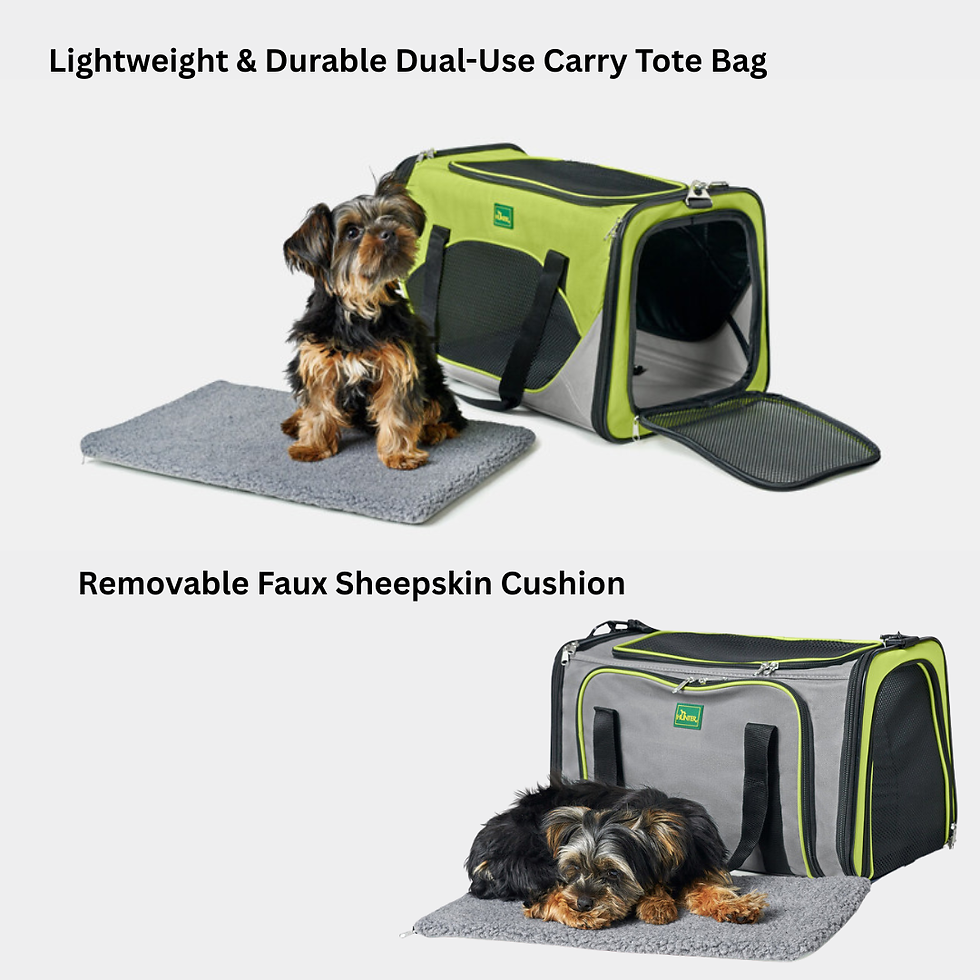 Thumbnail: Ultra-Slim Foldable Pet Travel Carrier