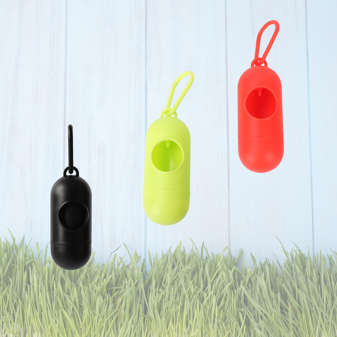 Portable Waste Bag Capsule Dispenser – Pet Poop Bag Holder