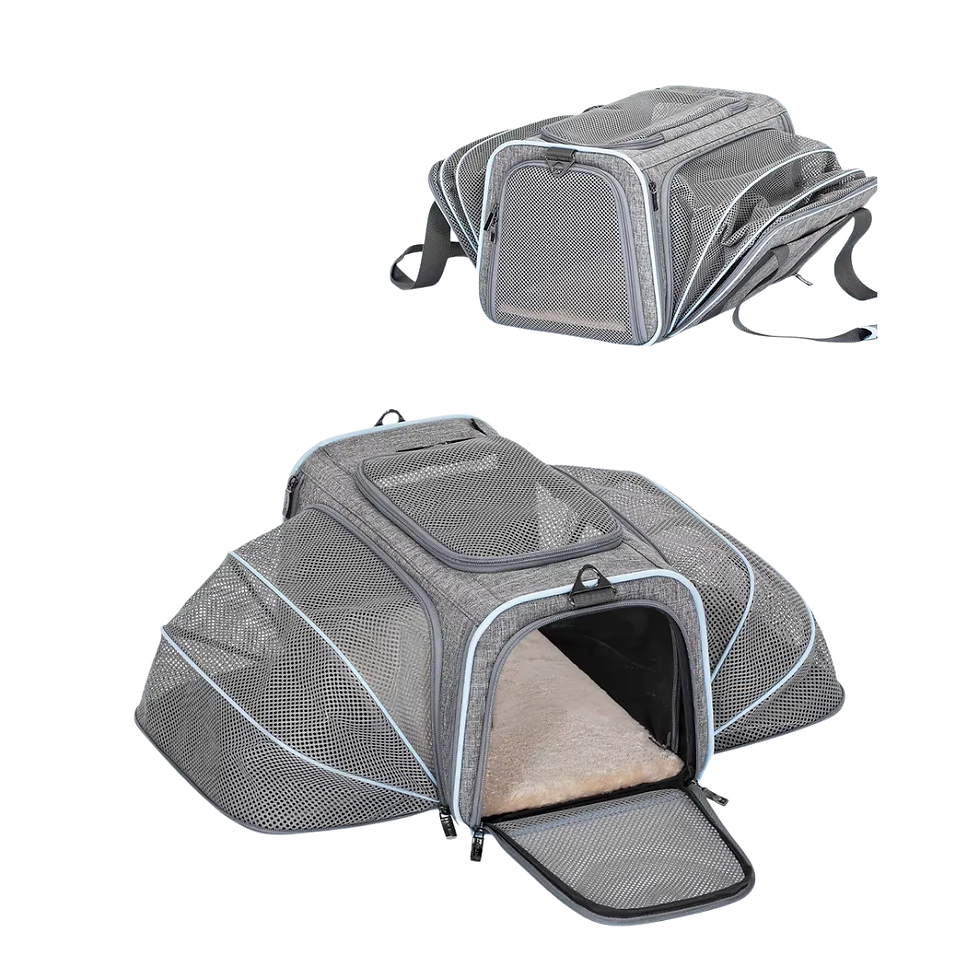 2-Way Expandable Soft-Sided Pet Carrier