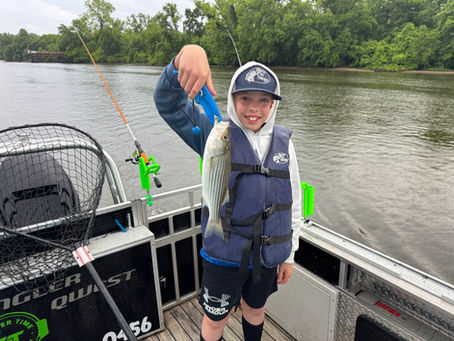 We filled the Boat with Blue Catfish