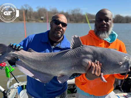 They won a rod after catching trophy fish!