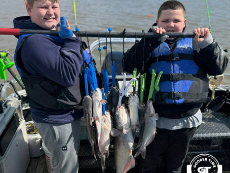 Fun day of fishing on the James River!