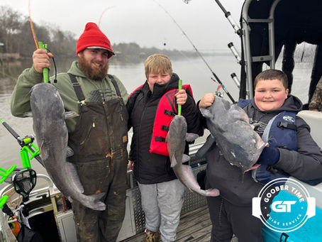 The Blue Catfish Were on Fire! Fishing Report 2024-12-28