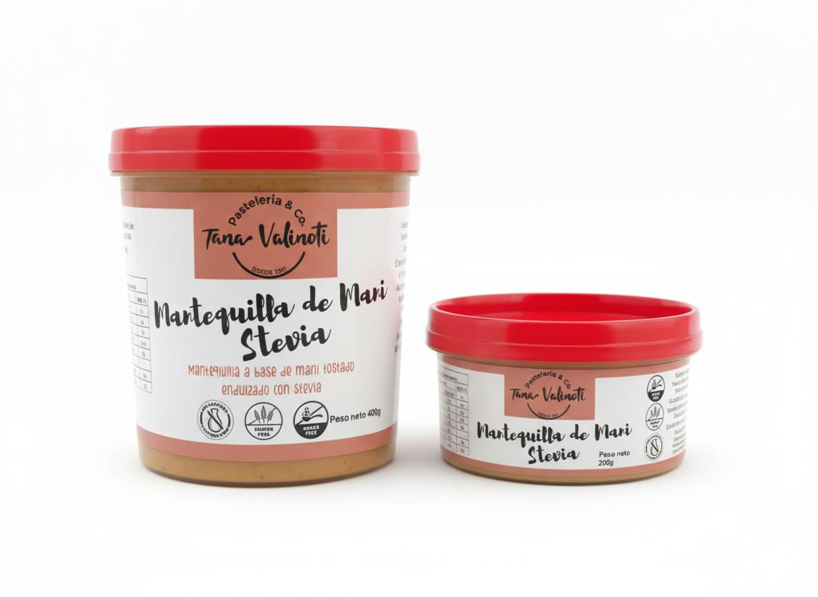 Mantequilla de Maní Stevia 220gr