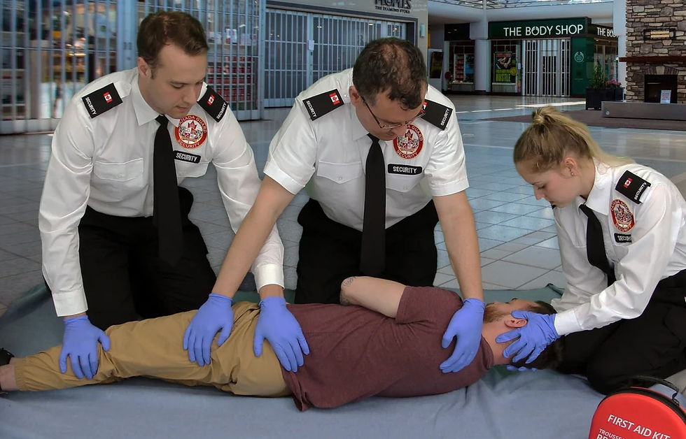 New mandatory first aid training rules for all Victorian security guards from October 5th