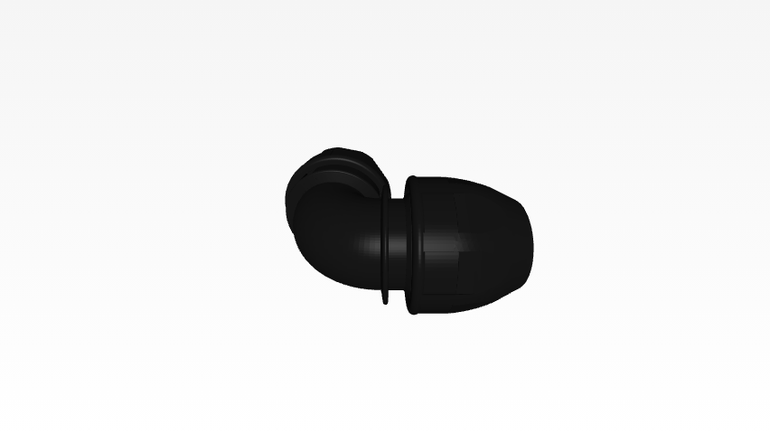 90 Degree elbow 3d
