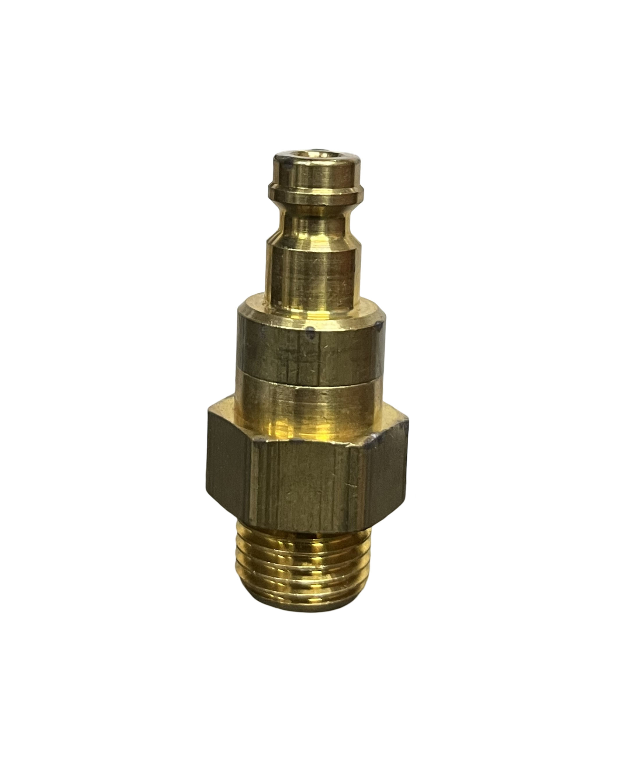 1/4" Male Thread Plug - Brass (21SBAW13MVX)