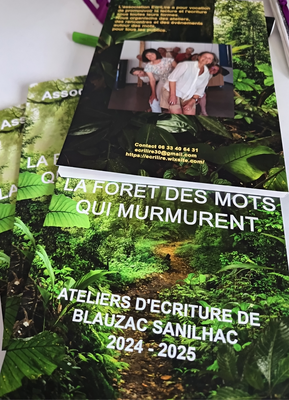 Le recueil ÉcriLire est là !