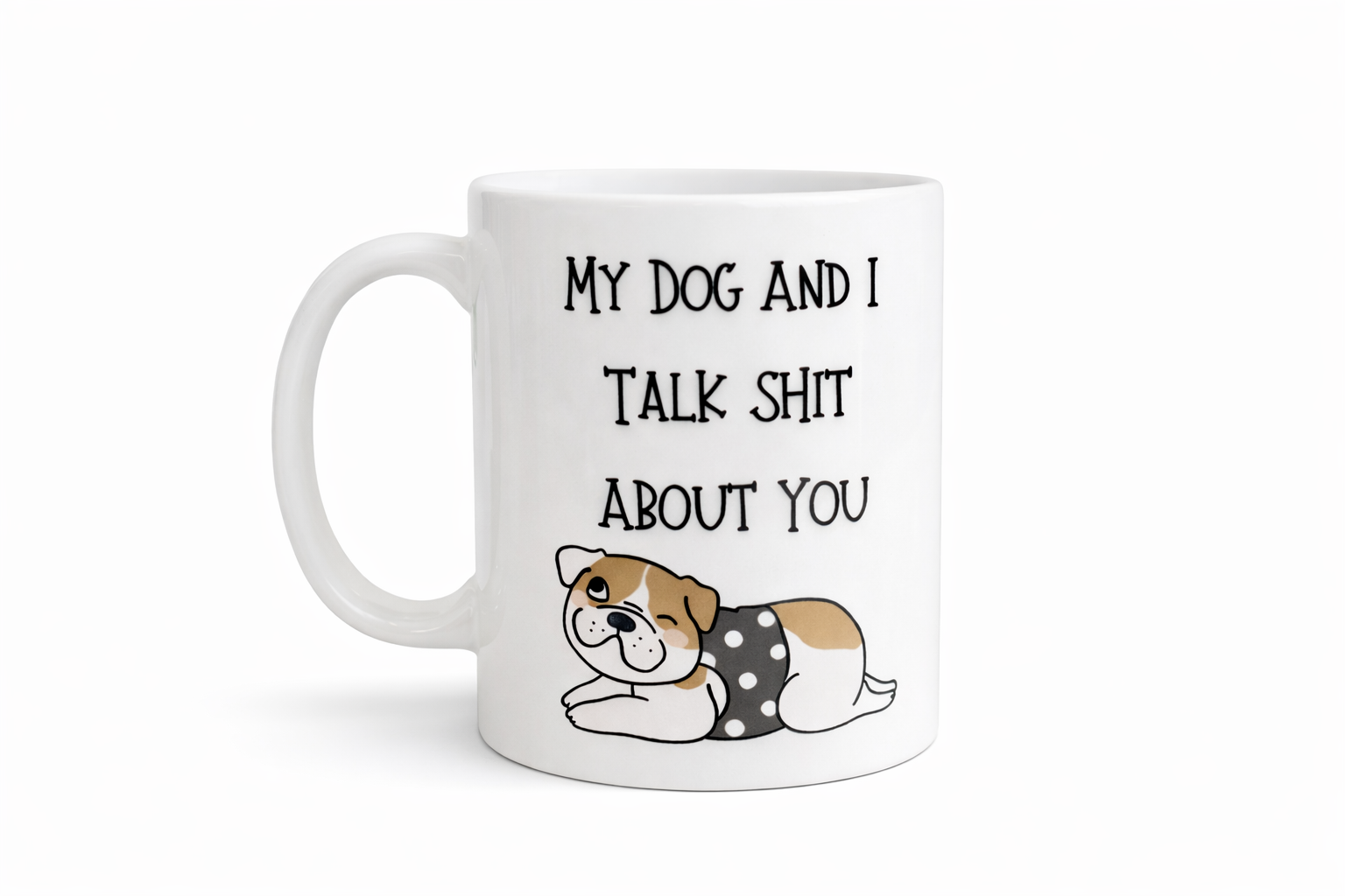 My Dog and I.. 12 OZ.Mug
