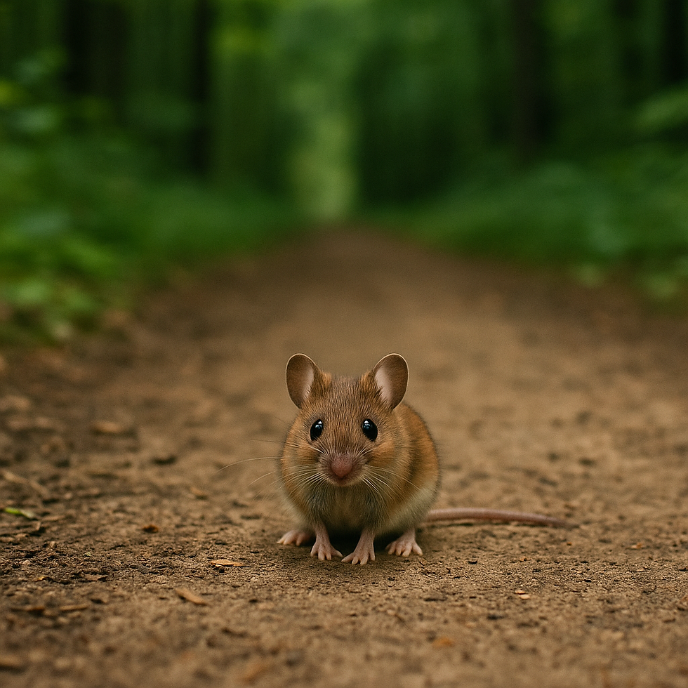 Die Maus und der Kreis – und die große "Botschaft"
