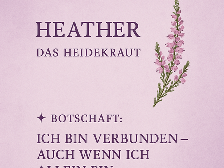 Die Bachblüte der Woche