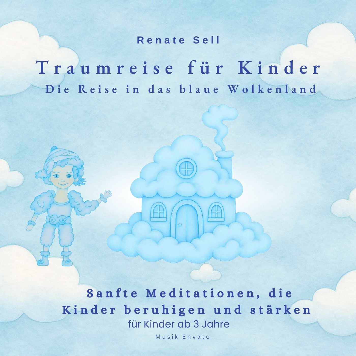 Die Reise in das Land blaue Wolkenland für Kinder ab 3 Jahren