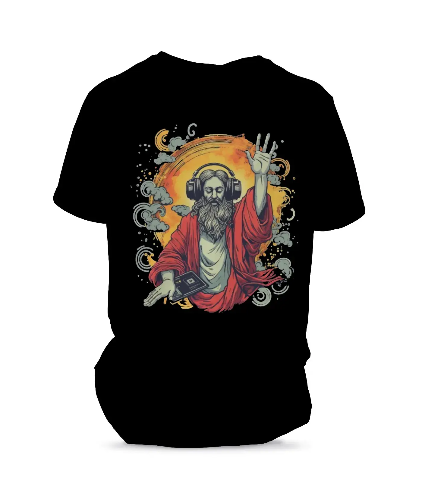 חולצת אלוהים הוא DJ