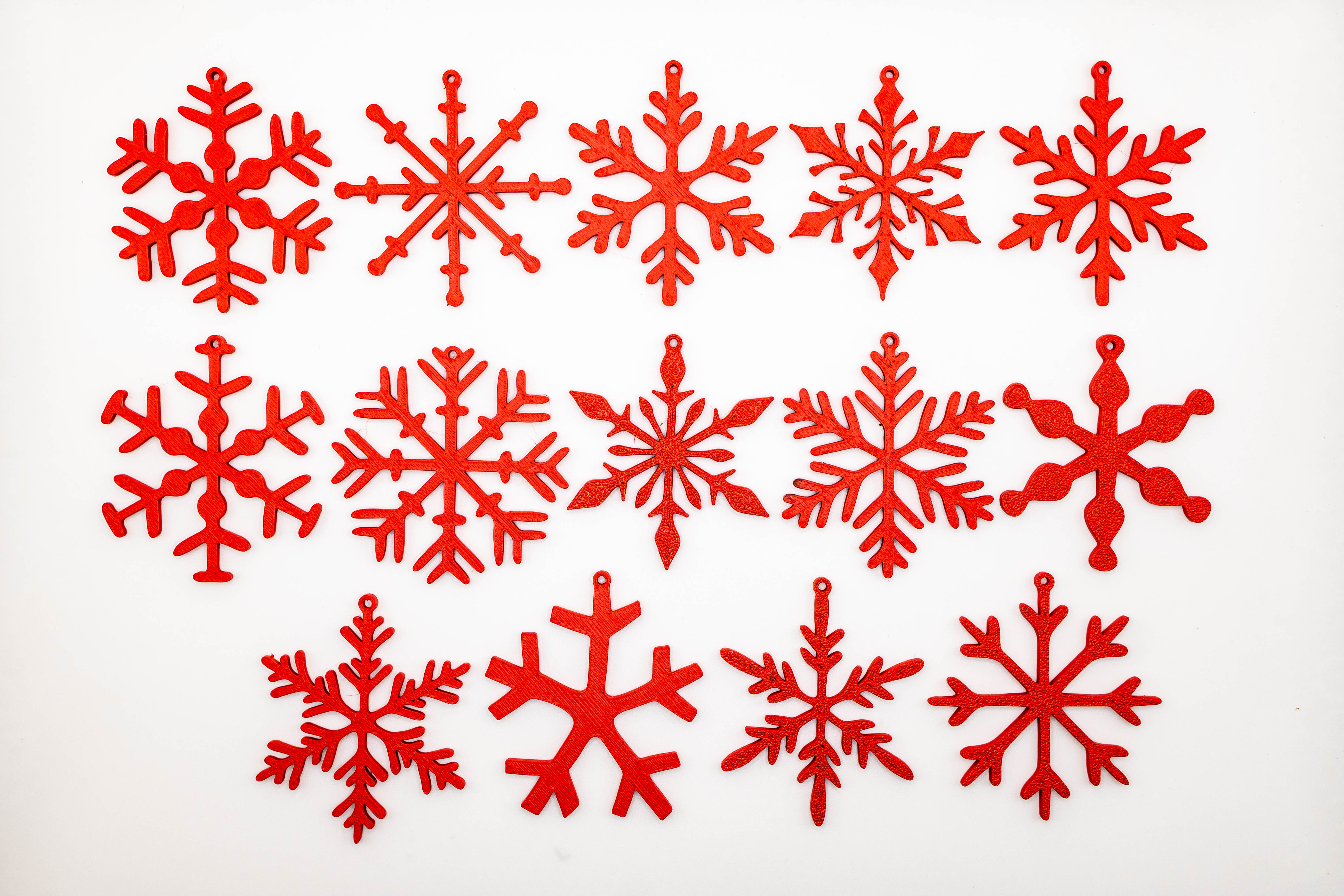 Ornament - Set fulgi de nea (5 bucati)