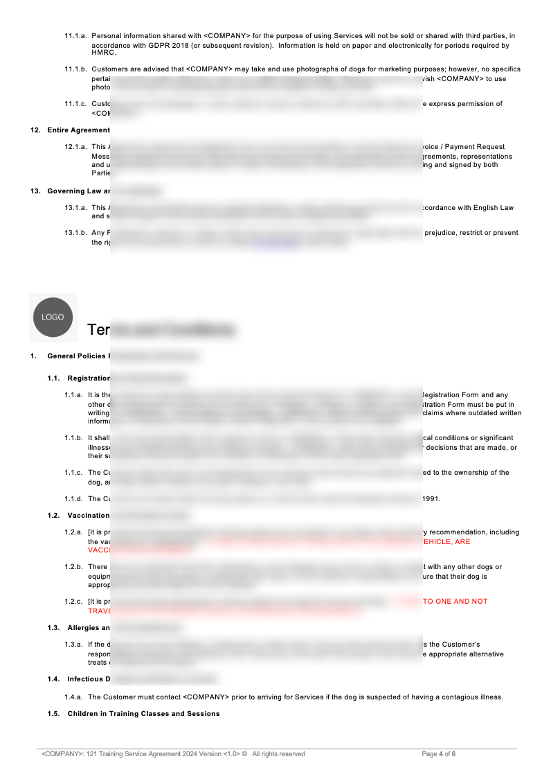 Thumbnail: Dog Behaviourist Paperwork