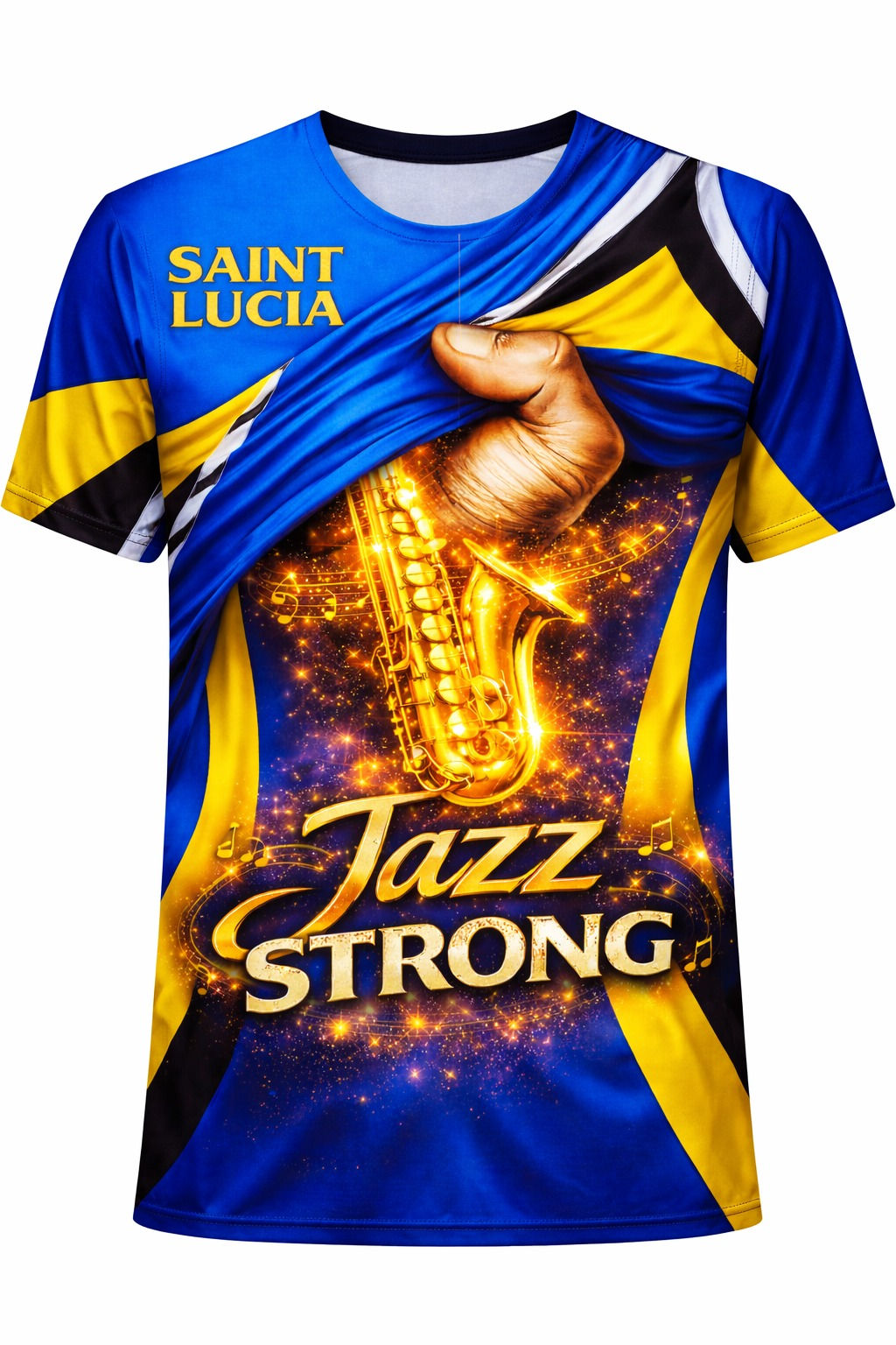 Saint Lucia “Jazz Strong” T-Shirt