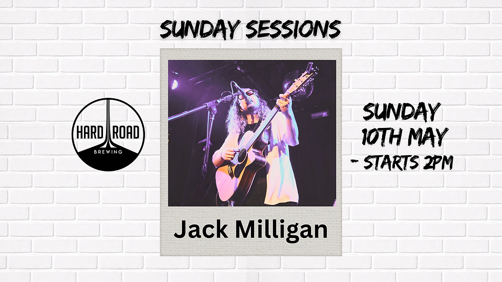 Sunday Sessions - Jack Milligan