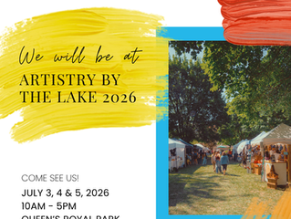 I am Participating as a Vendor @ Artistry by The Lake 