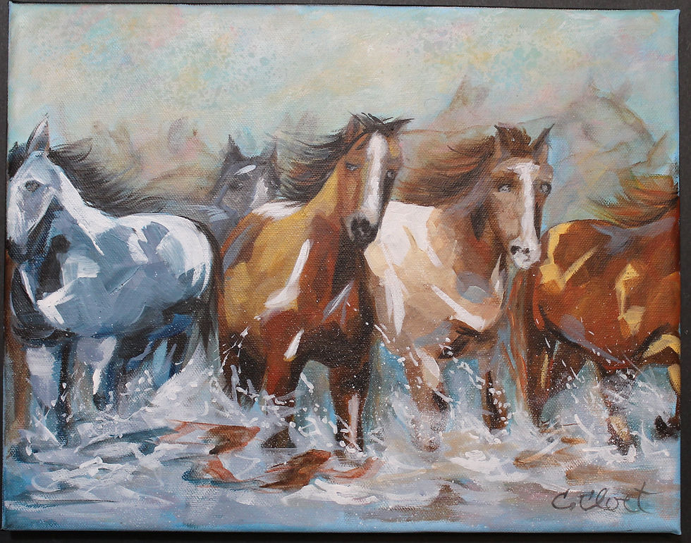 Horses on the Run