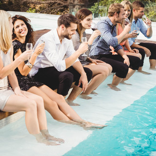 Group Pool Party