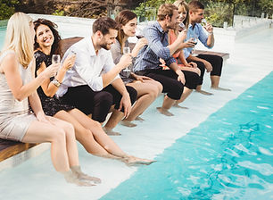 Group Pool Party