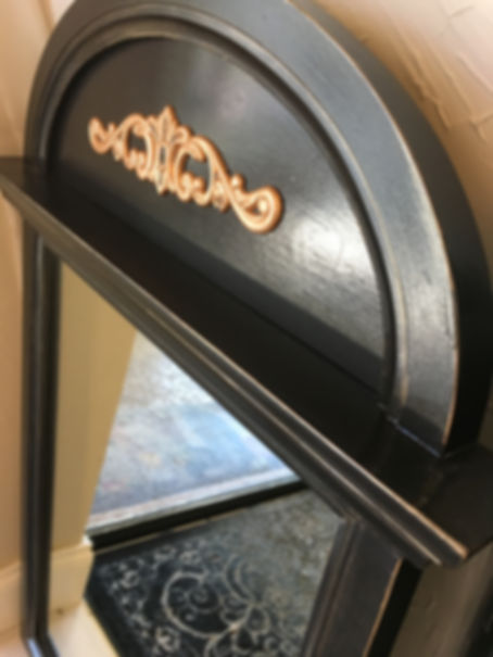 Oil Rubbed Bronze Vintage Mirror