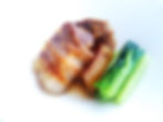 豚の角煮 牛肉とピーマン炒め