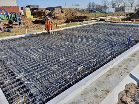 Fundering is gestort