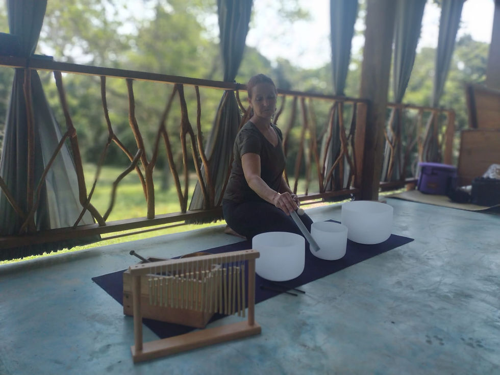 Sound Healing Bath with Restorative Yoga Nidra