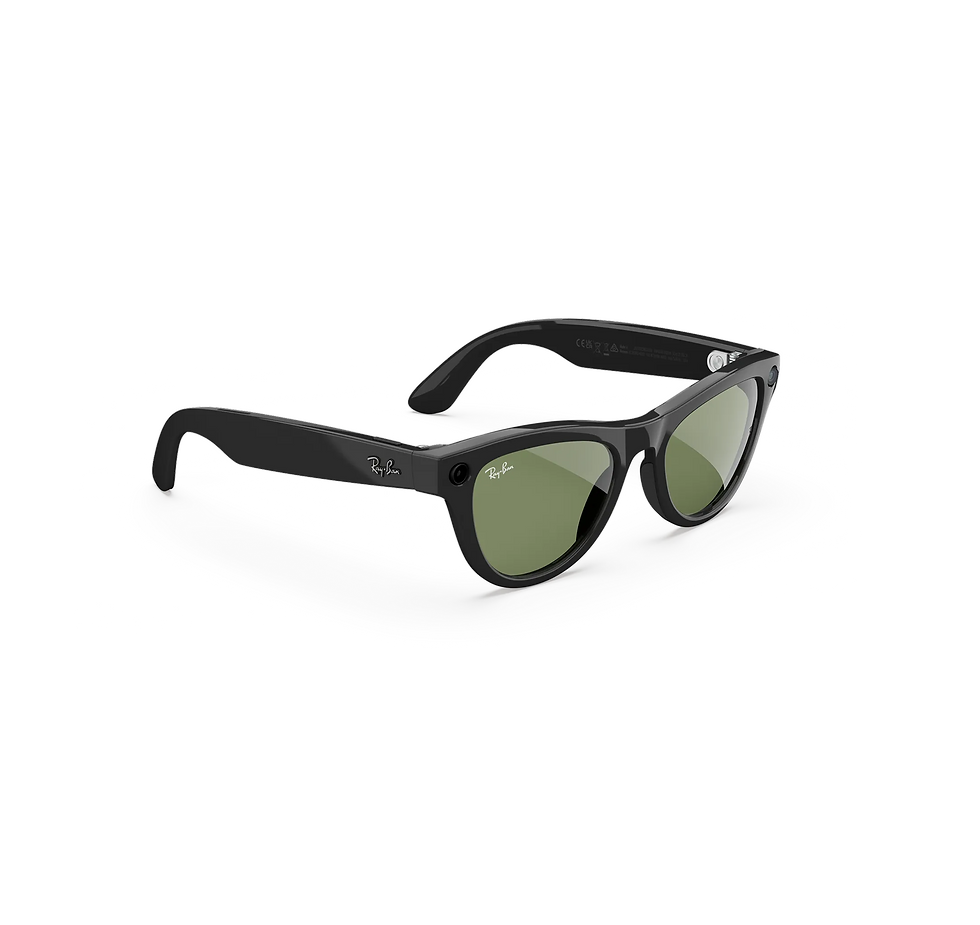 ray ban meta skyler gen 2 cat-eye frame with 12mp camera and 3k video for creators