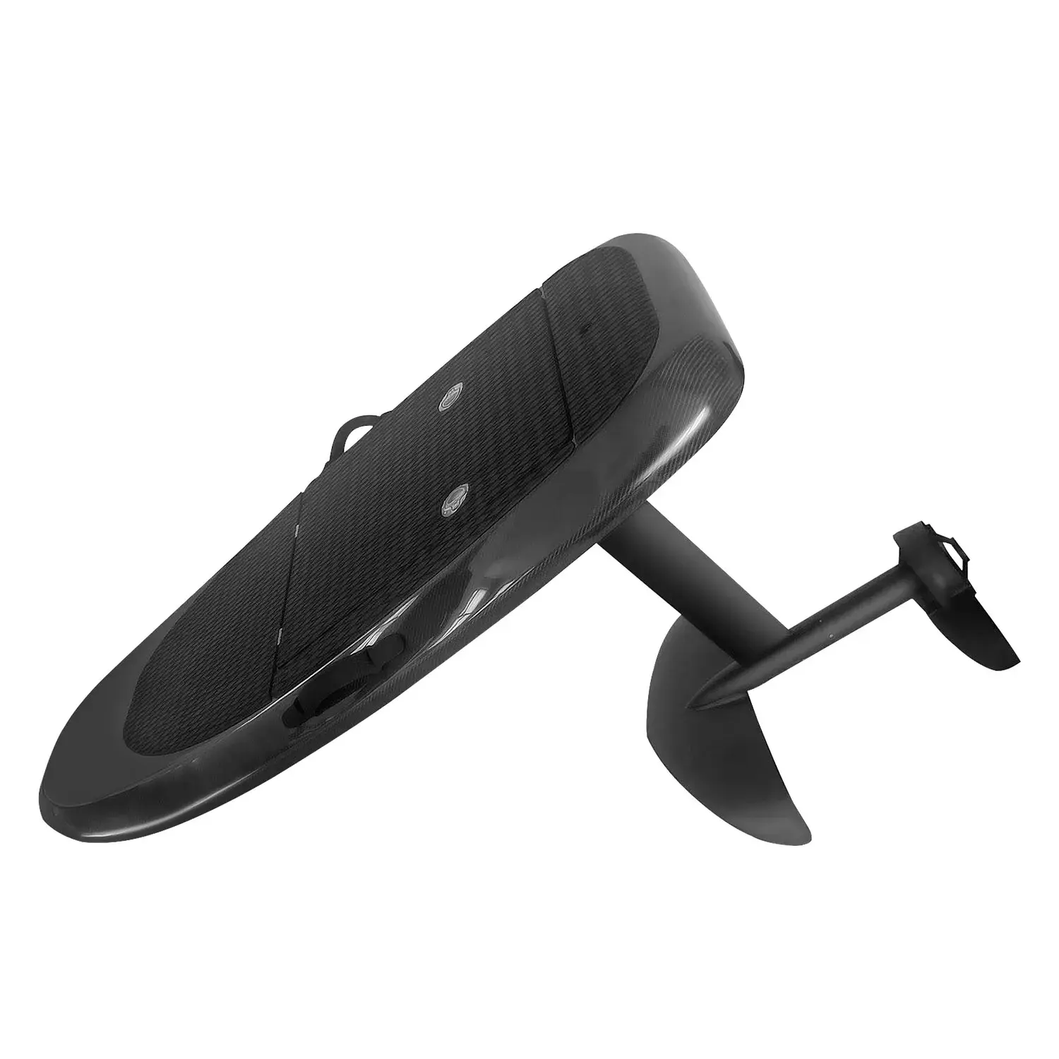 The power surfboard offers a thrilling experience, combining the speed of an electric jet ski with the design of a carbon fib