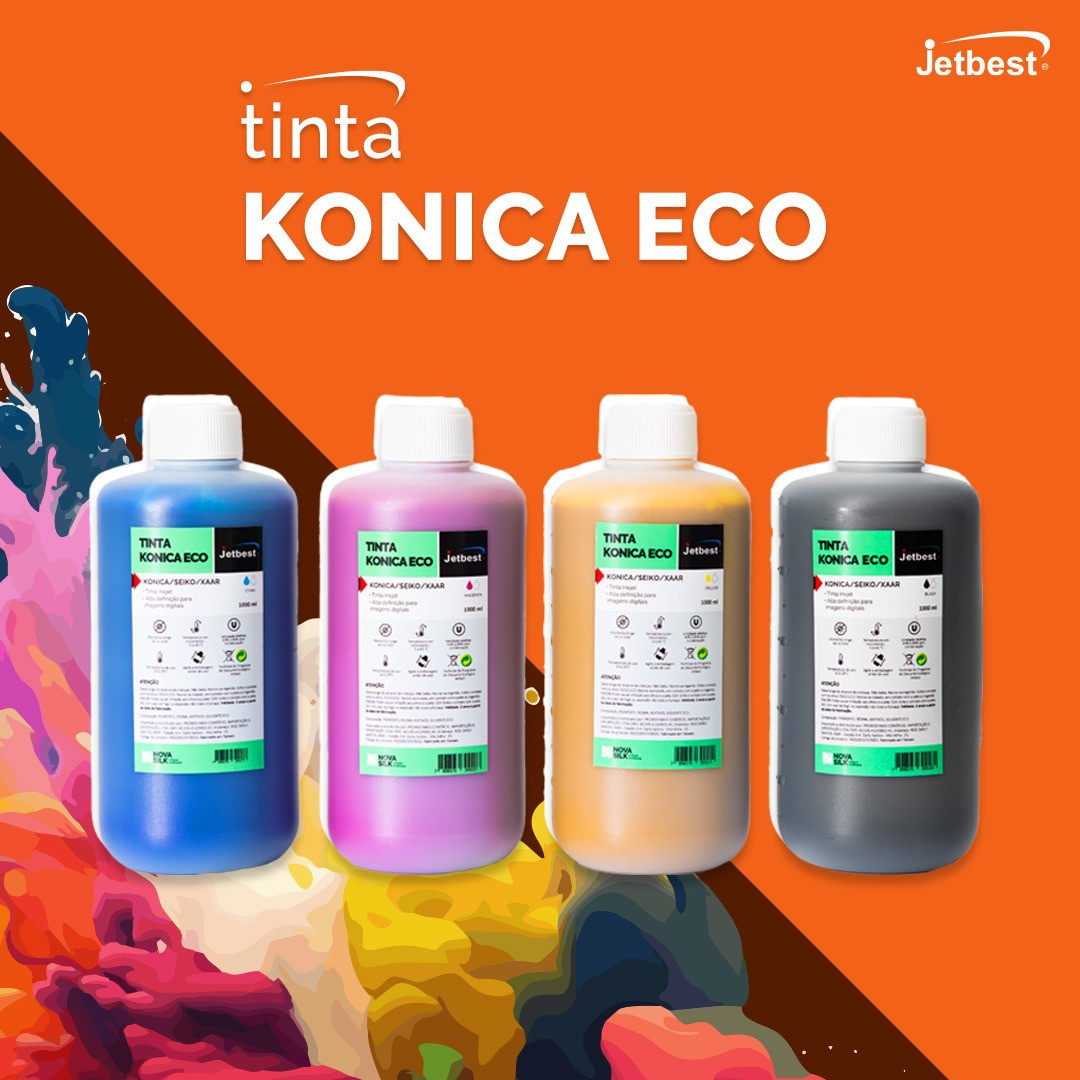 Tinta Eco Solvente Konica Seiko Xaar Jetbest