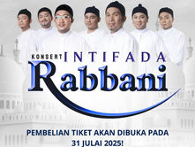 Rabbani Bakal Muncul Dengan Konsert Intifada