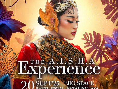 Aisha Retno Kembali ke Pentas Dengan ‘The A.I.S.H.A Experience’ September