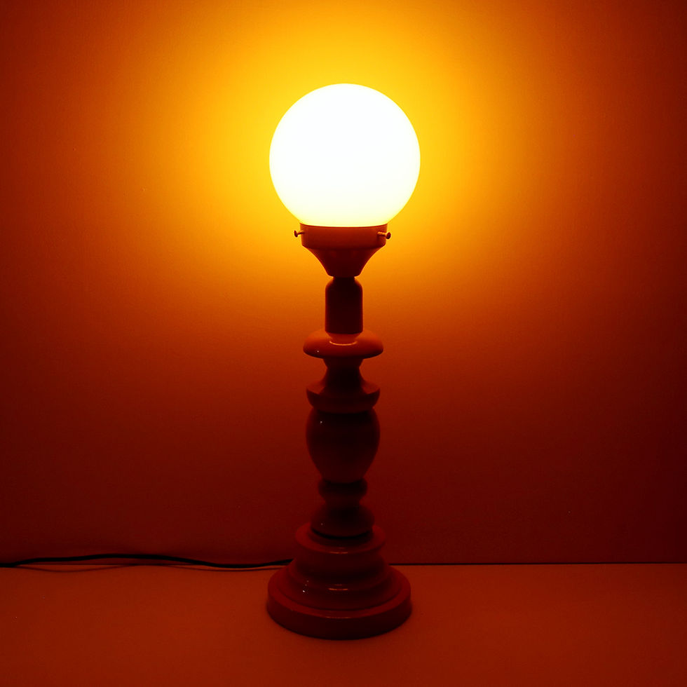 Miniatura: Lampara naranja