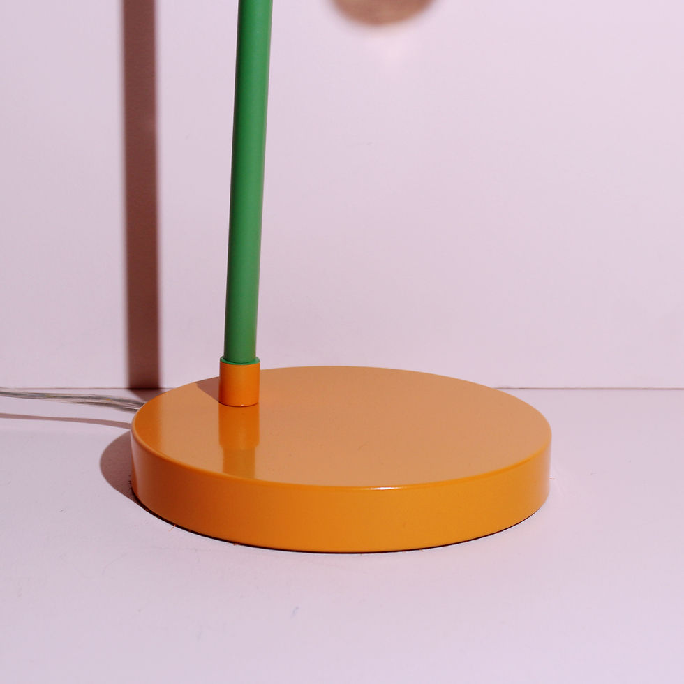 Miniatura: Lámpara curva tricolor