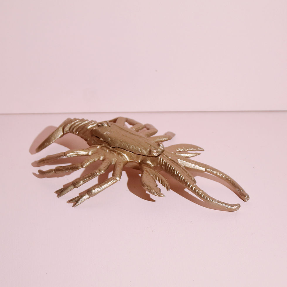Miniatura: Cenicero en forma de langosta