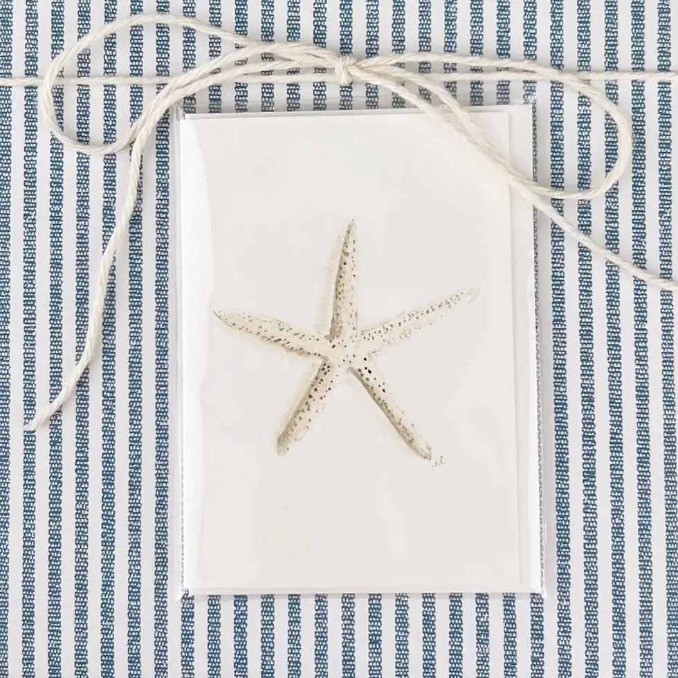 Thumbnail: Starfish Mini Notecard
